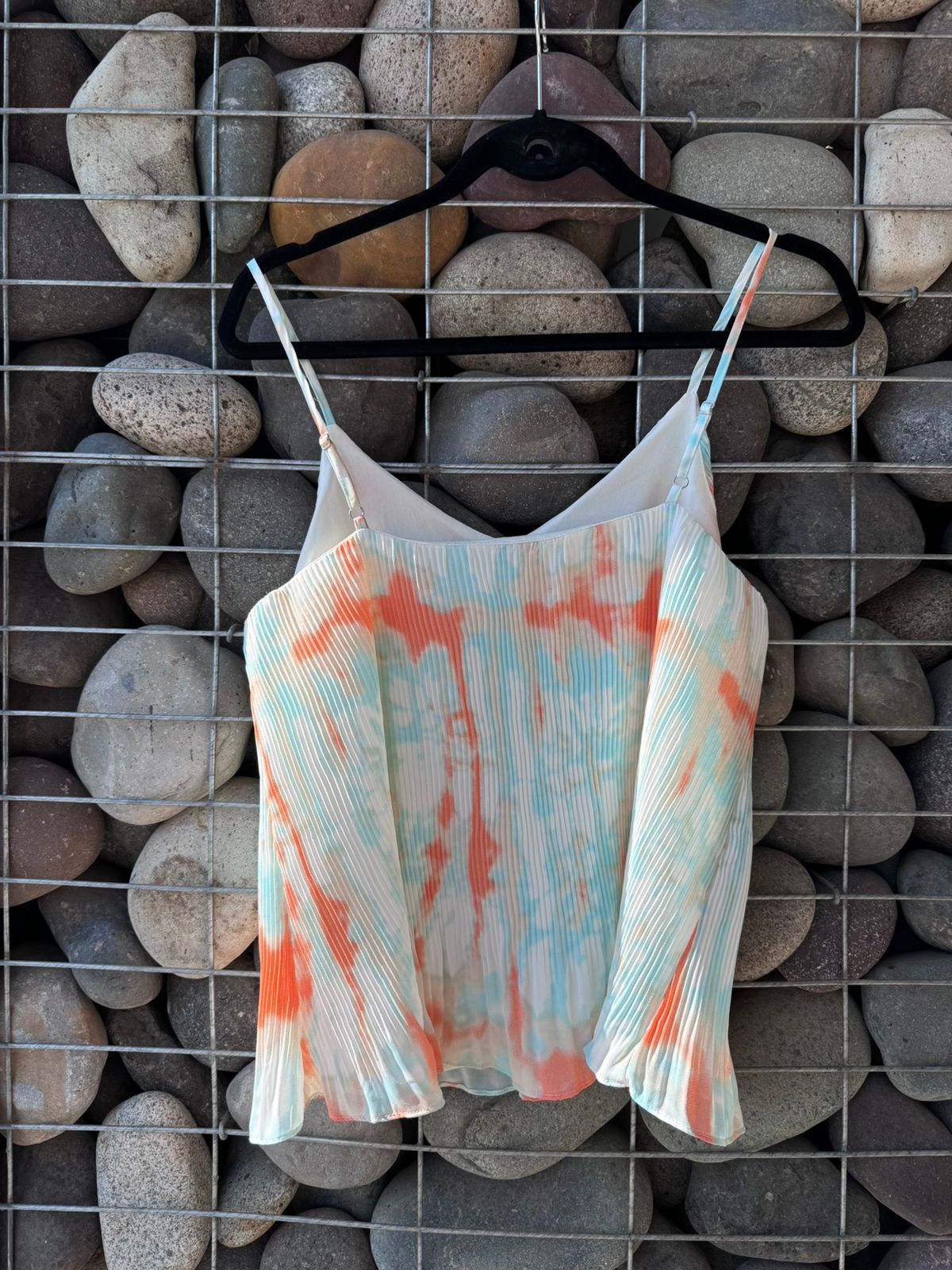 Blusa tie die celeste