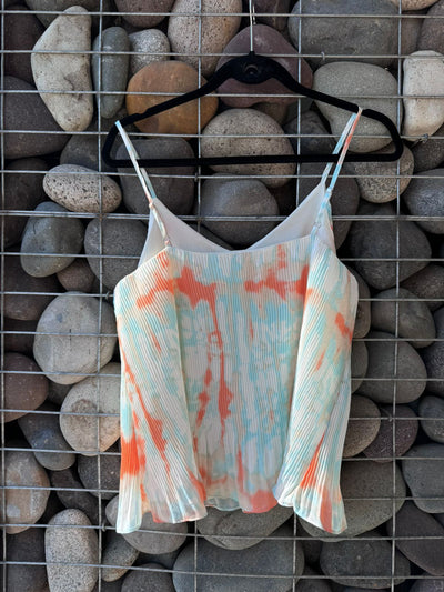 Blusa tie die celeste