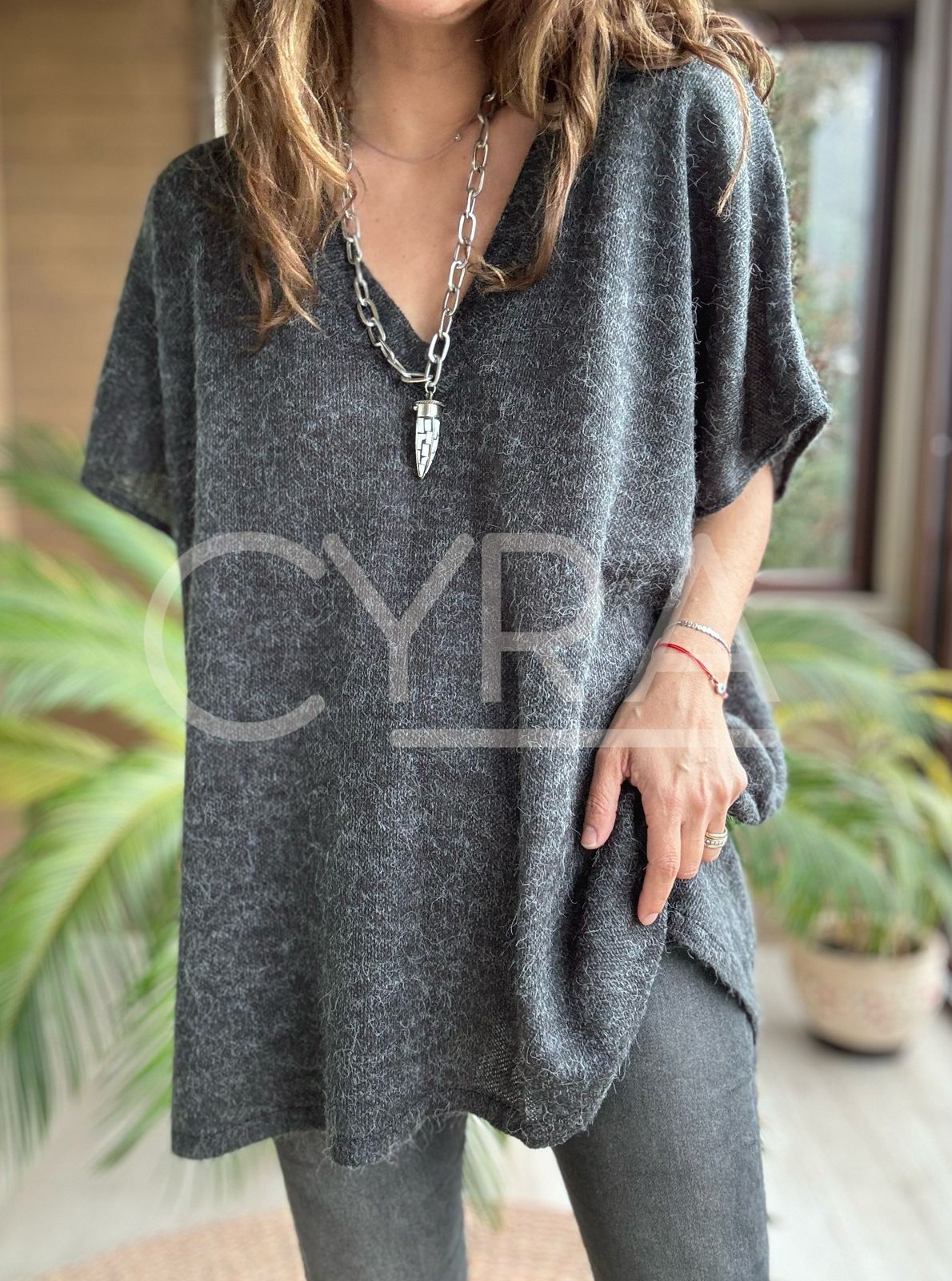 Chaleco Grey grafito