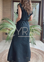Conjunto Lula lino negro