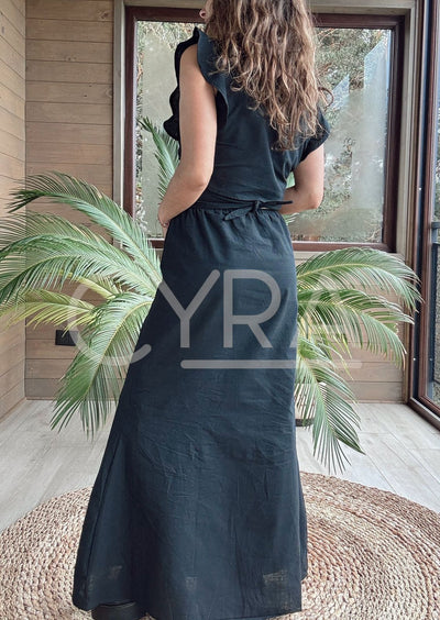 Conjunto Lula lino negro