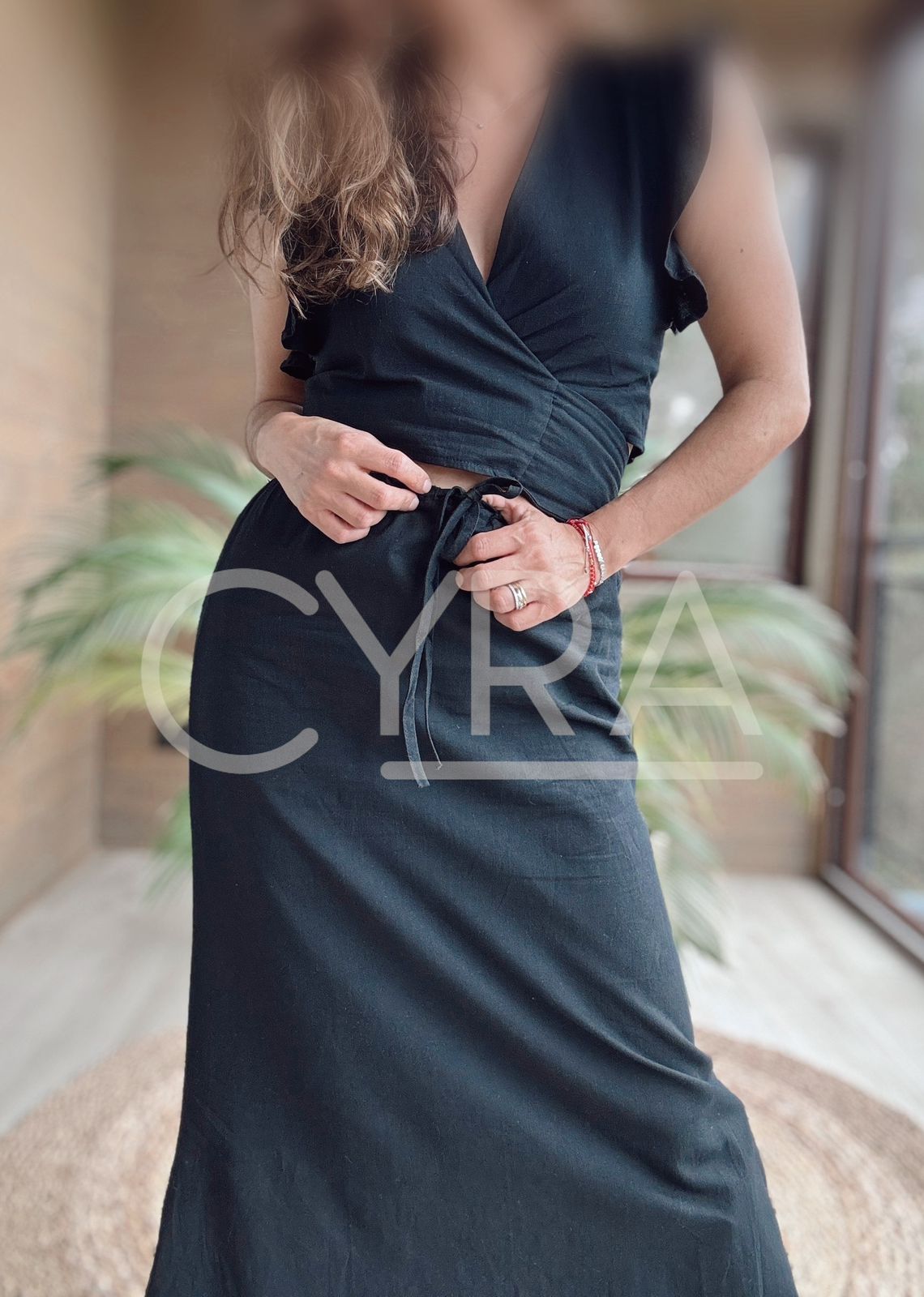 Conjunto Lula lino negro