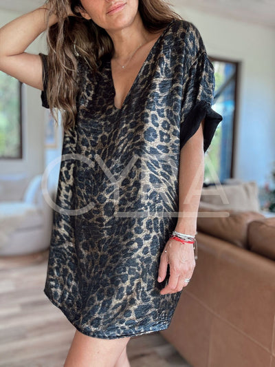 Vestido Manuela animal print