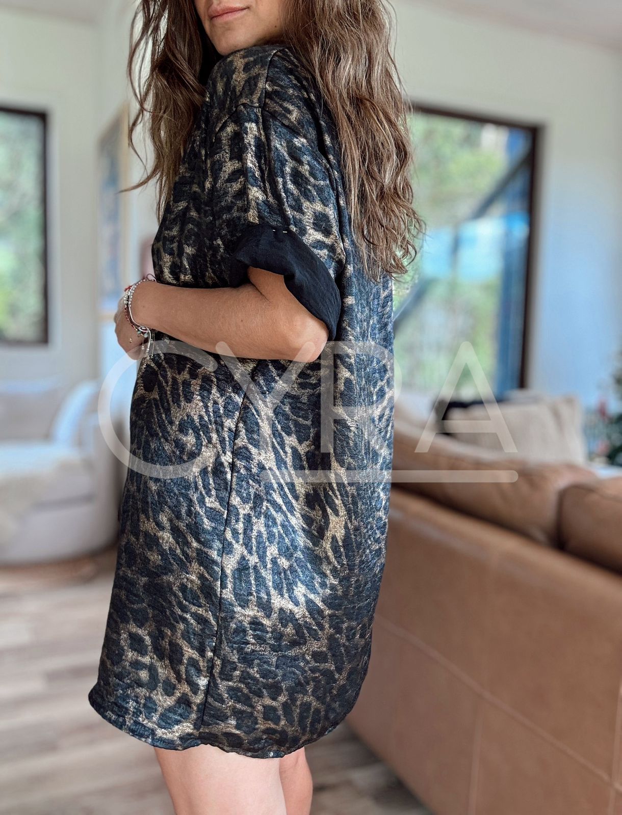 Vestido Manuela animal print