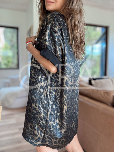 Vestido Manuela animal print