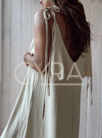 Vestido Camila crudo