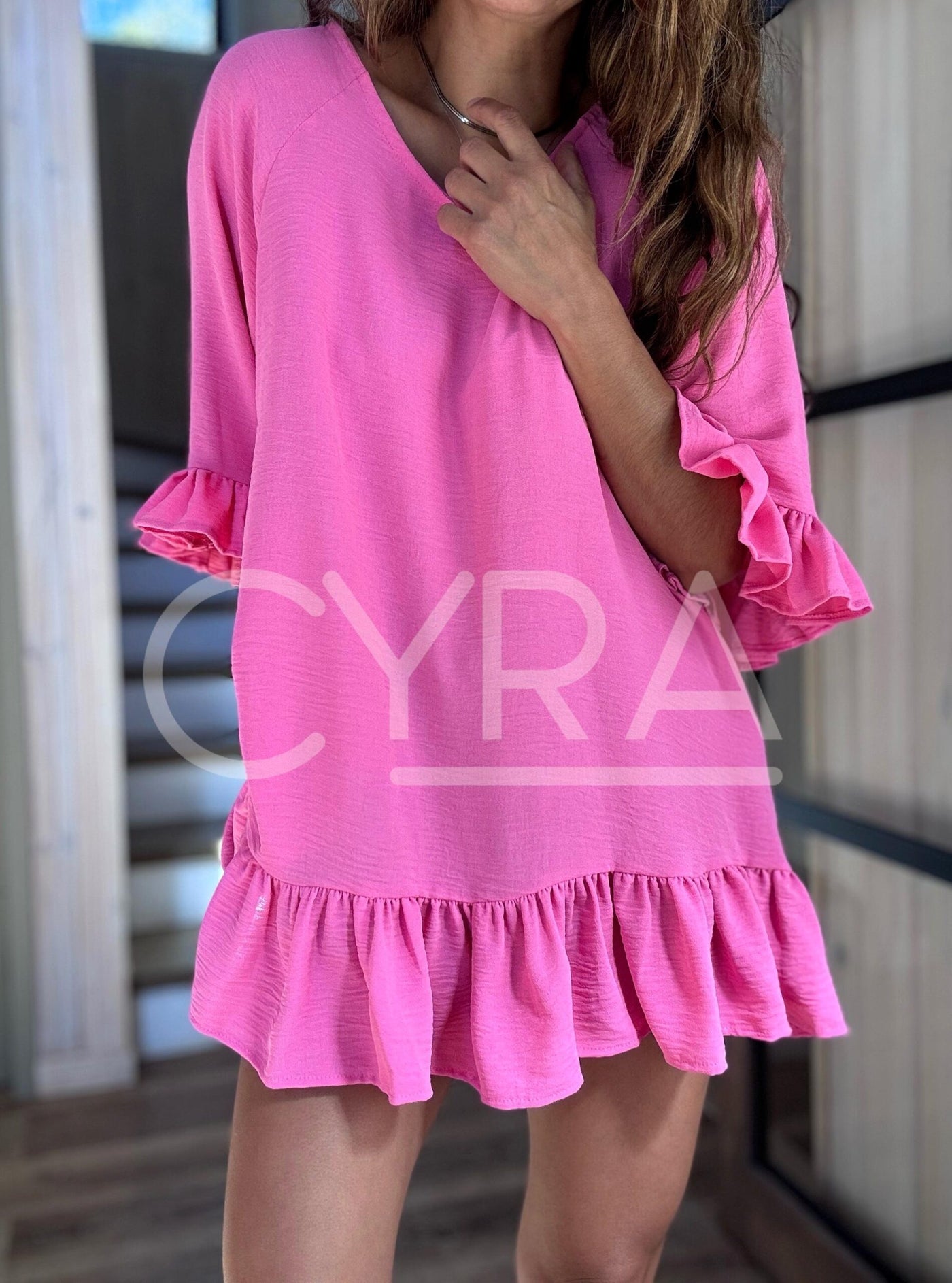 Blusón pink - Colección CYRA