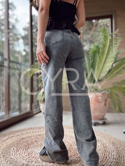 Pantalón animal print metal