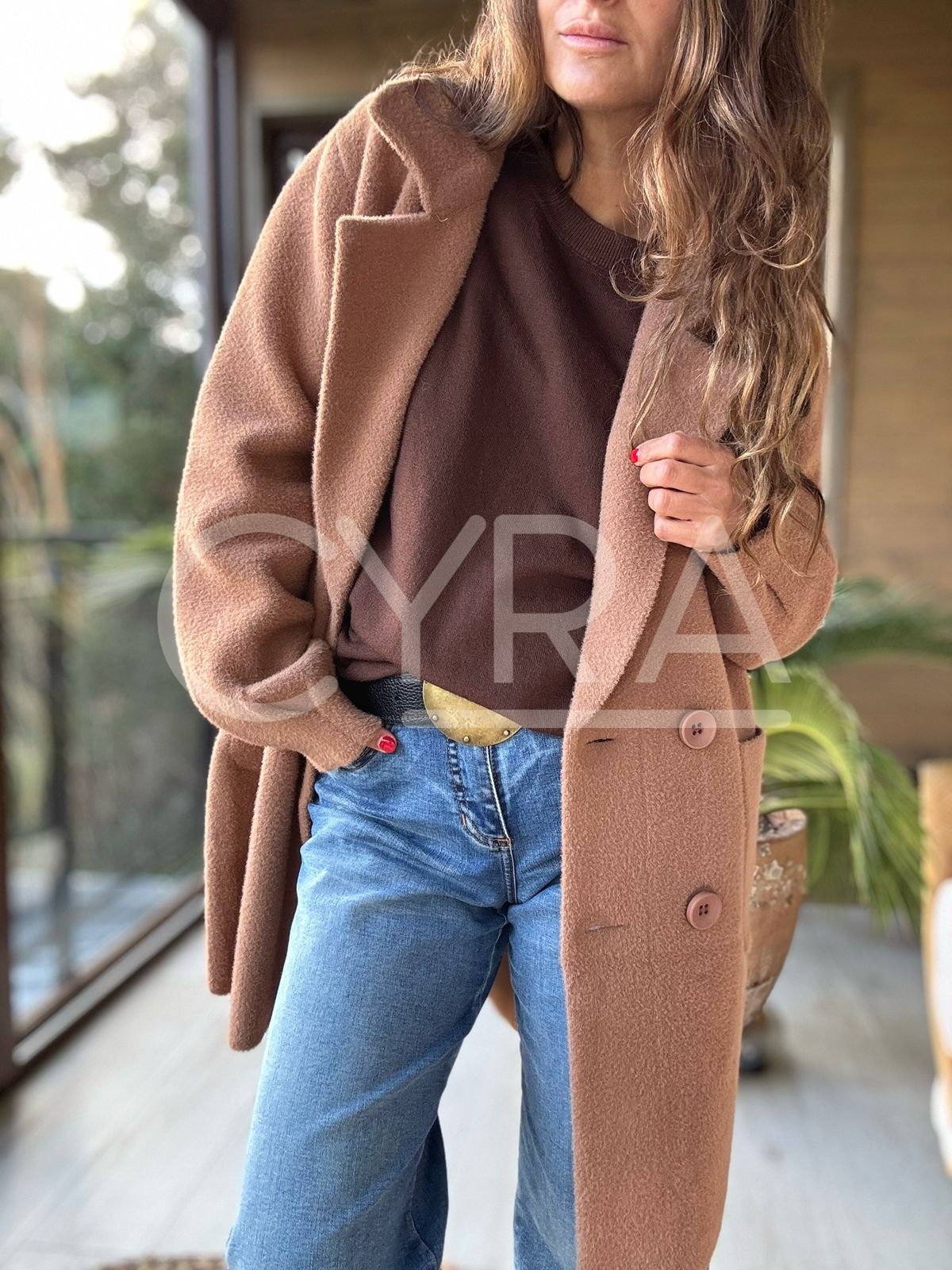 Abrigo Mariana Camel