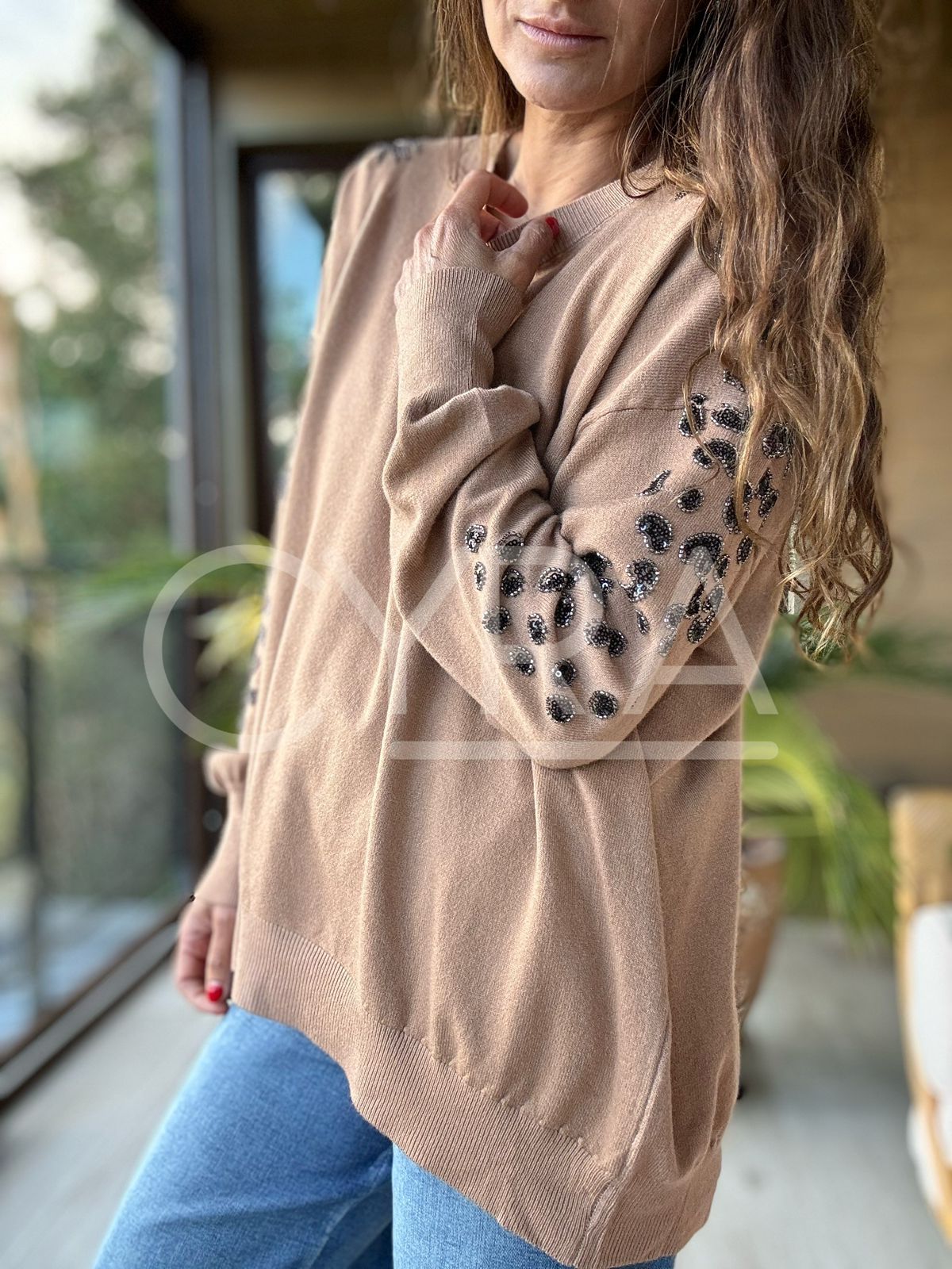 Chaleco Valentina Beige