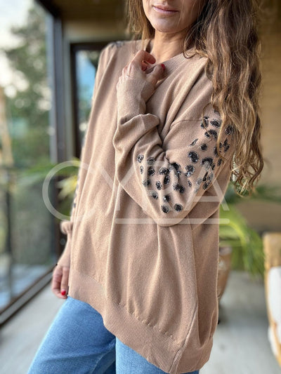 Chaleco Valentina Beige