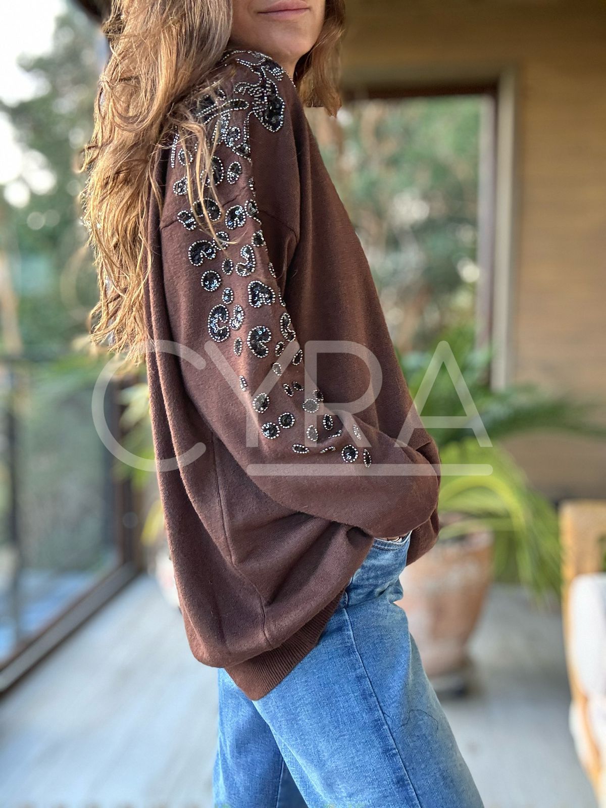 Chaleco Valentina Café