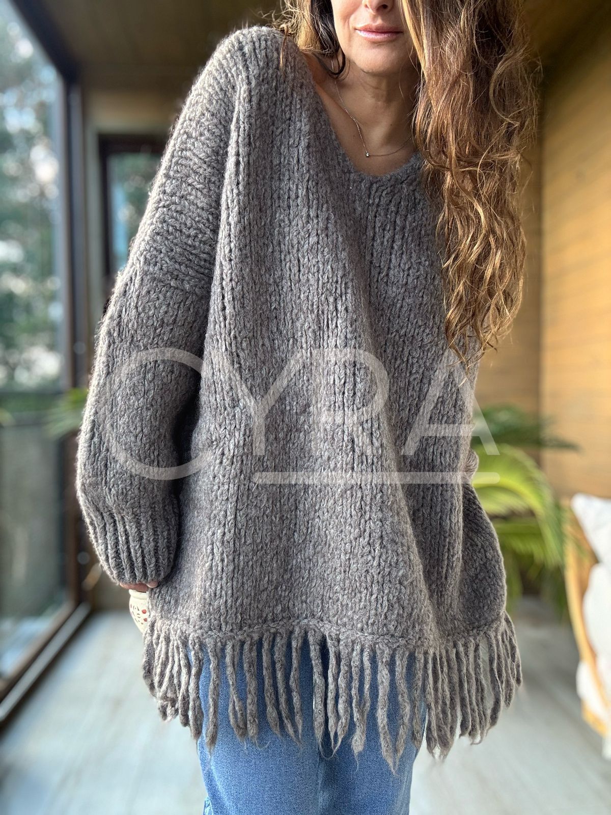 Chaleco Aurora Café