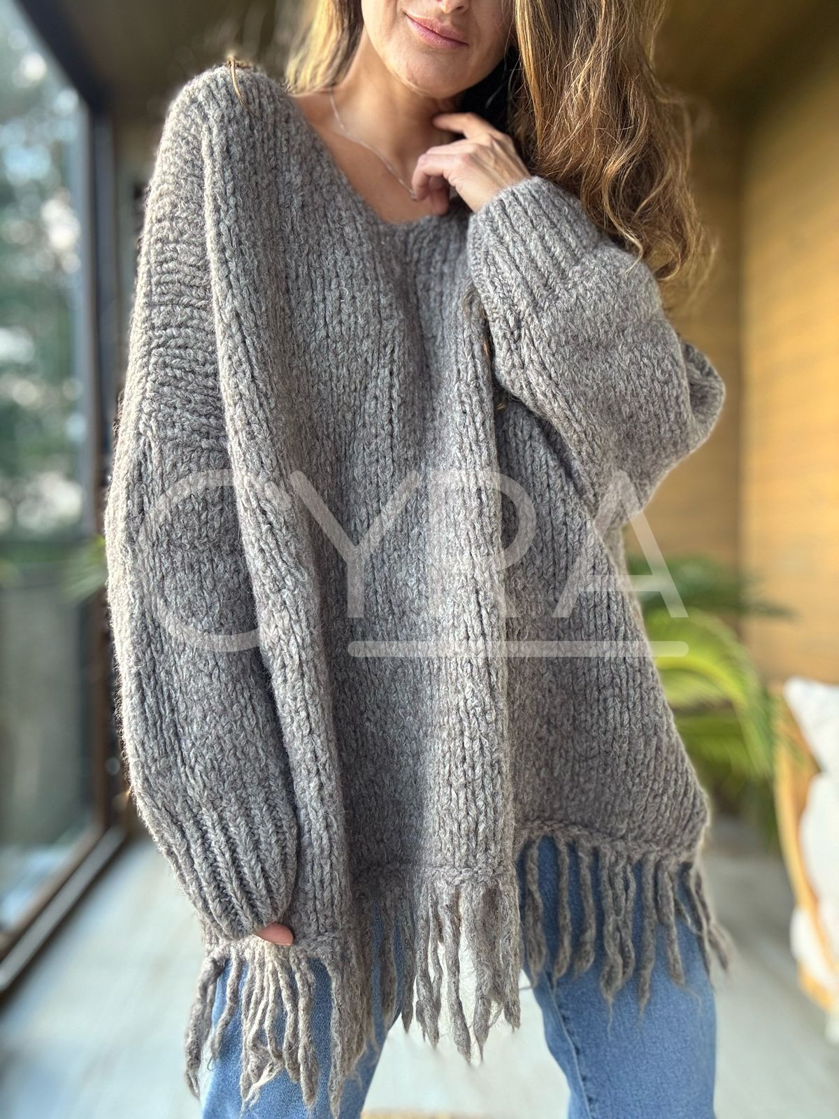 Chaleco Aurora Café