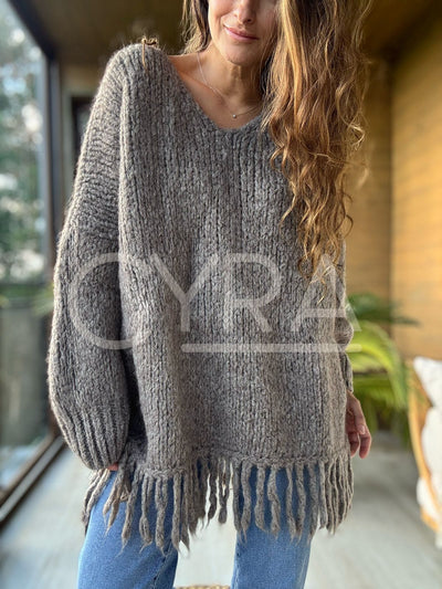 Chaleco Aurora Café