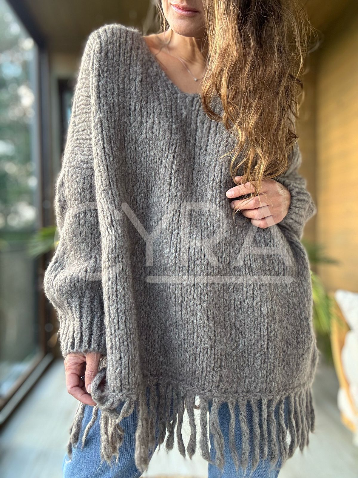 Chaleco Aurora Café