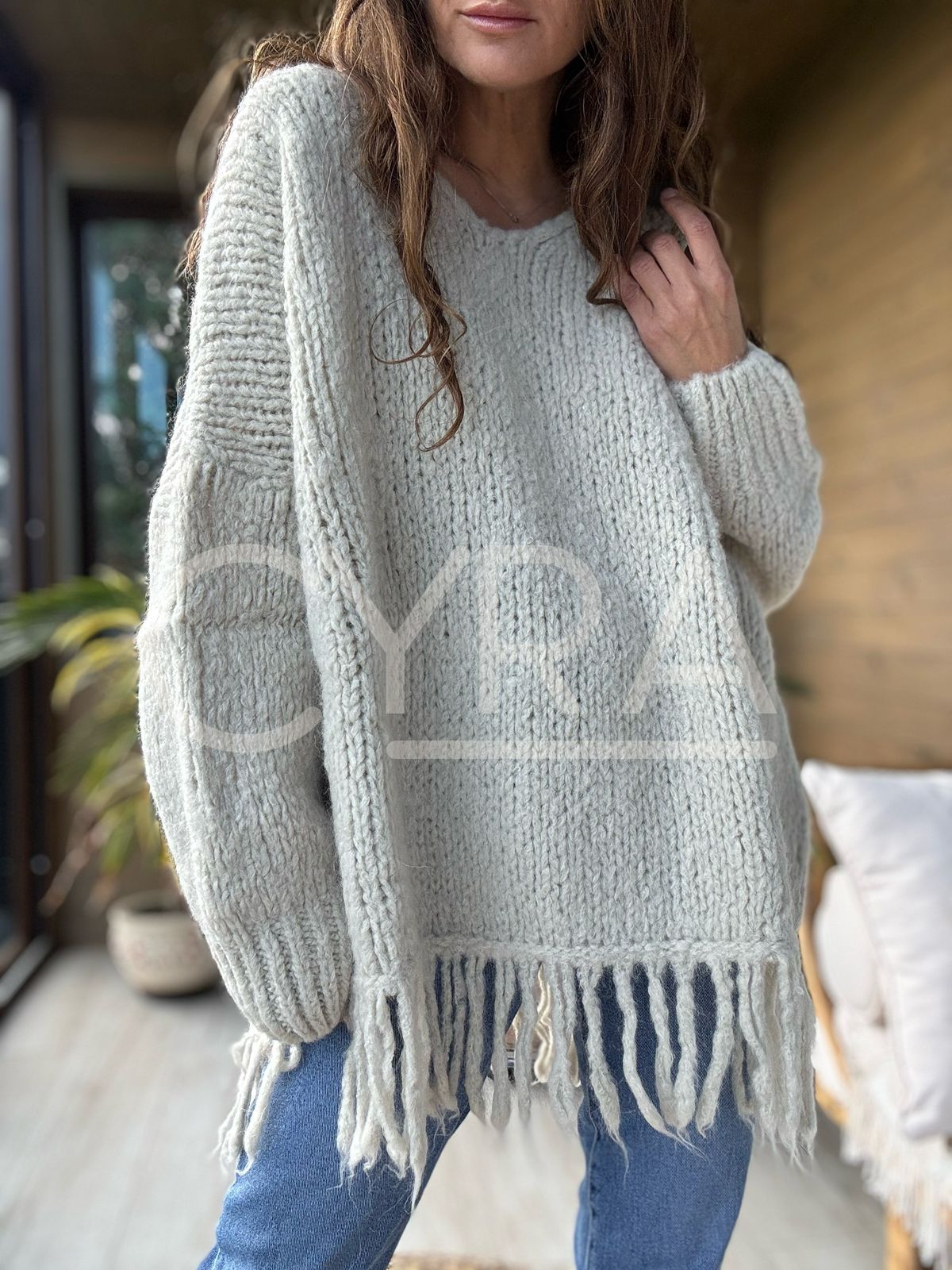 Chaleco Aurora Crudo