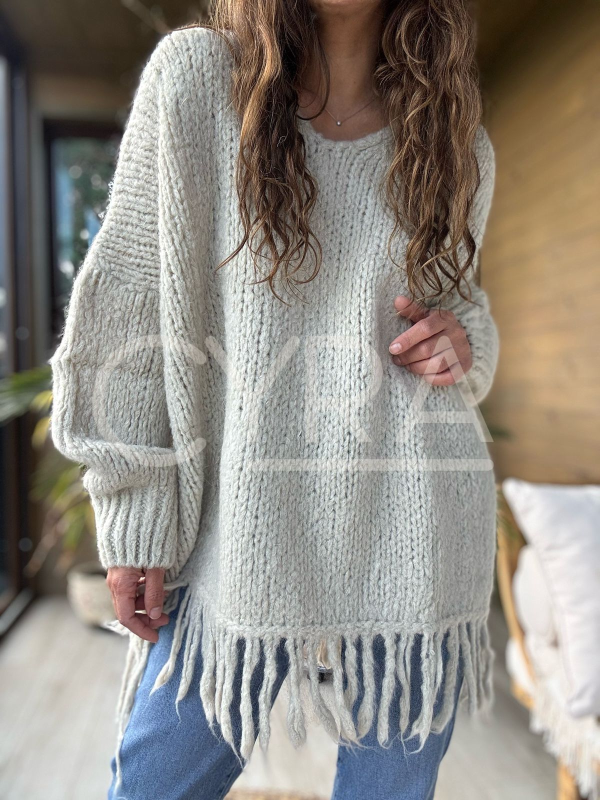 Chaleco Aurora Crudo