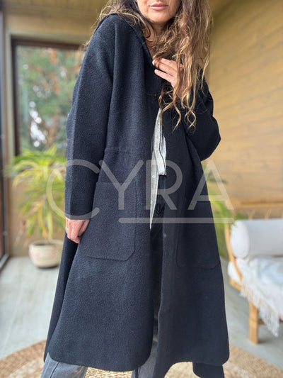 Abrigo Valencia negro