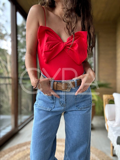 Body cinta rojo