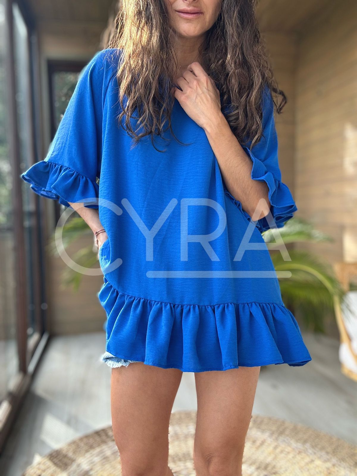 Blusón Blue - Colección CYRA