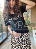 Polera tachas negro