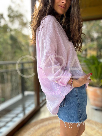 Camisa Merle Rosada