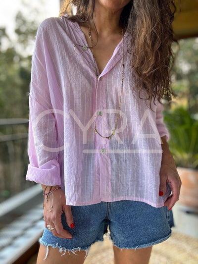 Camisa Merle Rosada