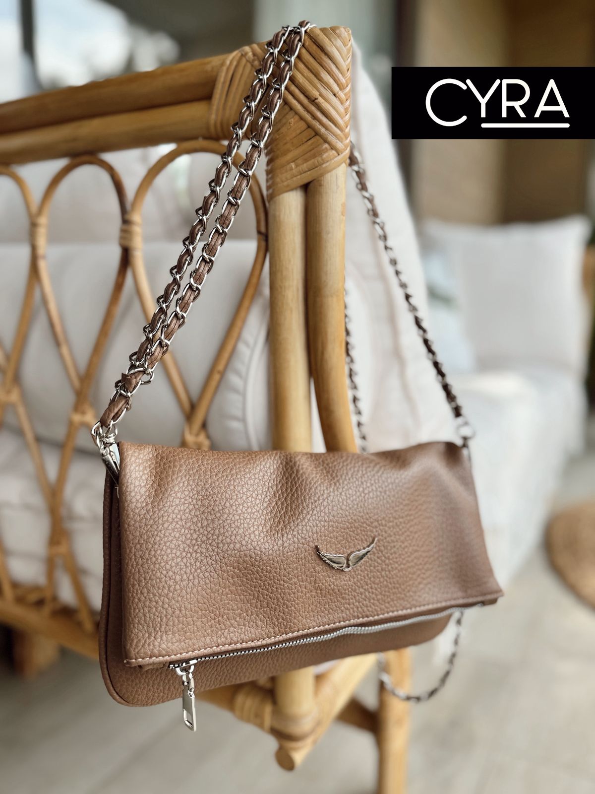 Cartera replica zadig and voltaire café