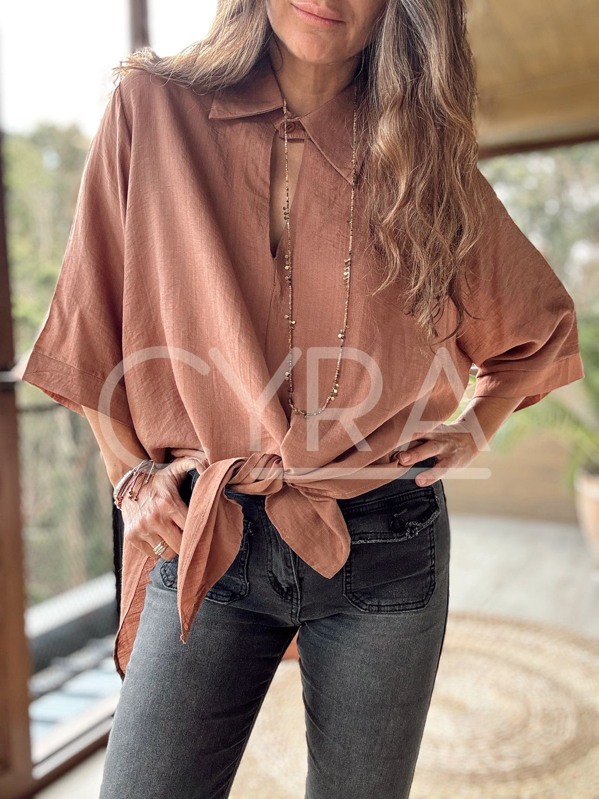 Blusa Chocolate
