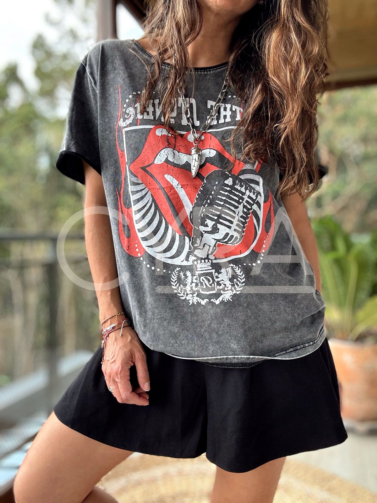 Polera rolling stones