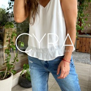 Polera Lupita Blanca