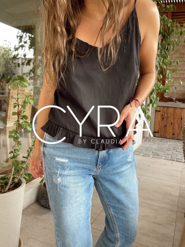 Polera Lupita Negra - Imagen 3