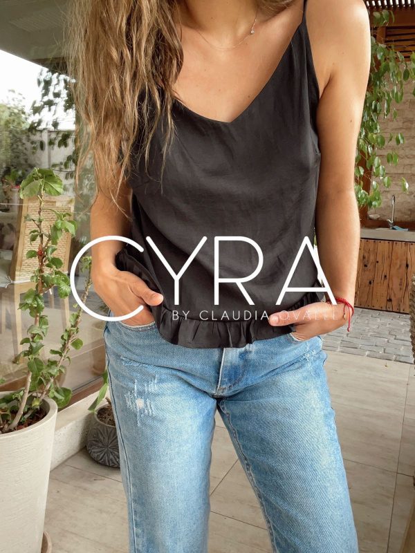 Polera Lupita Negra