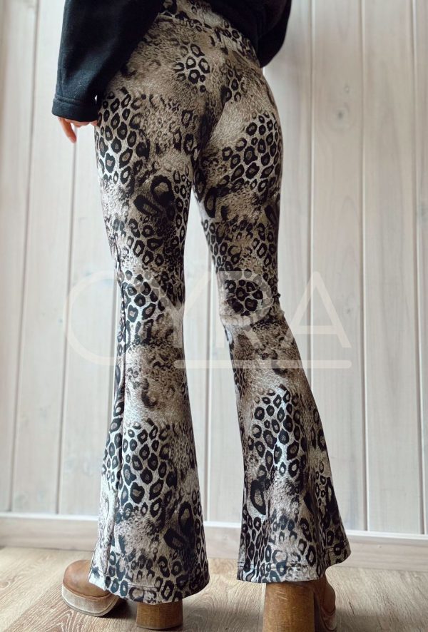 Calzas Flare animal print - Imagen 2