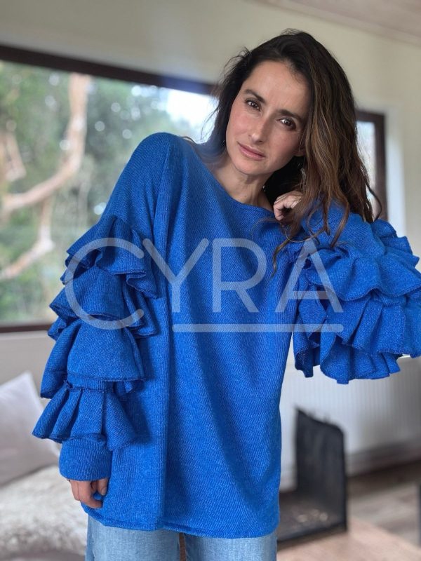 Chaleco Gypsy Azul (colección exclusiva CYRA) - Imagen 4