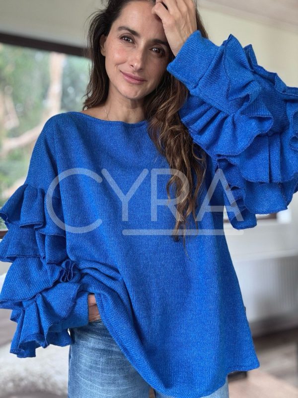 Chaleco Gypsy Azul (colección exclusiva CYRA) - Imagen 5