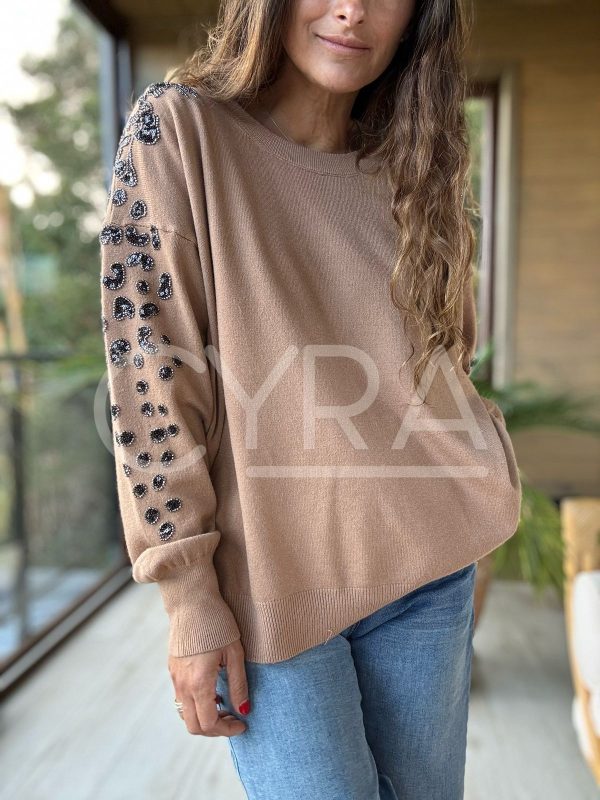 Chaleco Valentina Beige - Imagen 3