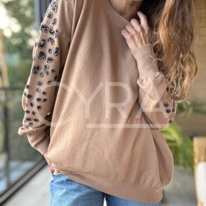 Chaleco Valentina Beige