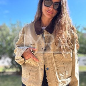 Chaqueta Aura beige