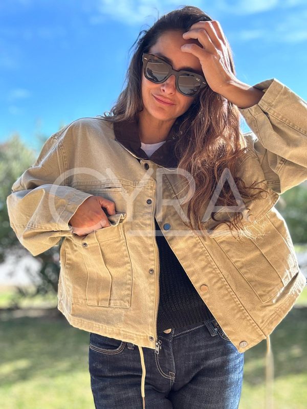Chaqueta Aura beige - Imagen 3