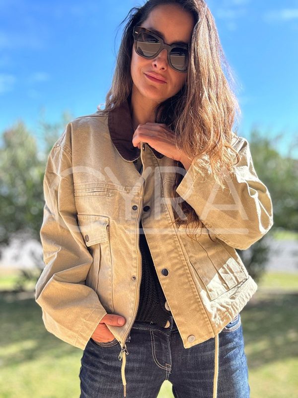 Chaqueta Aura beige - Imagen 2