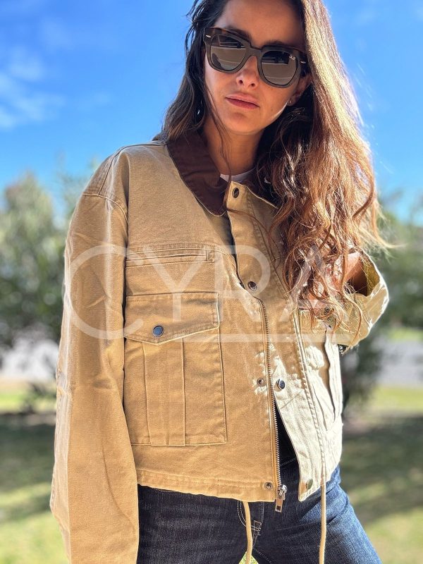 Chaqueta Aura beige - Imagen 6