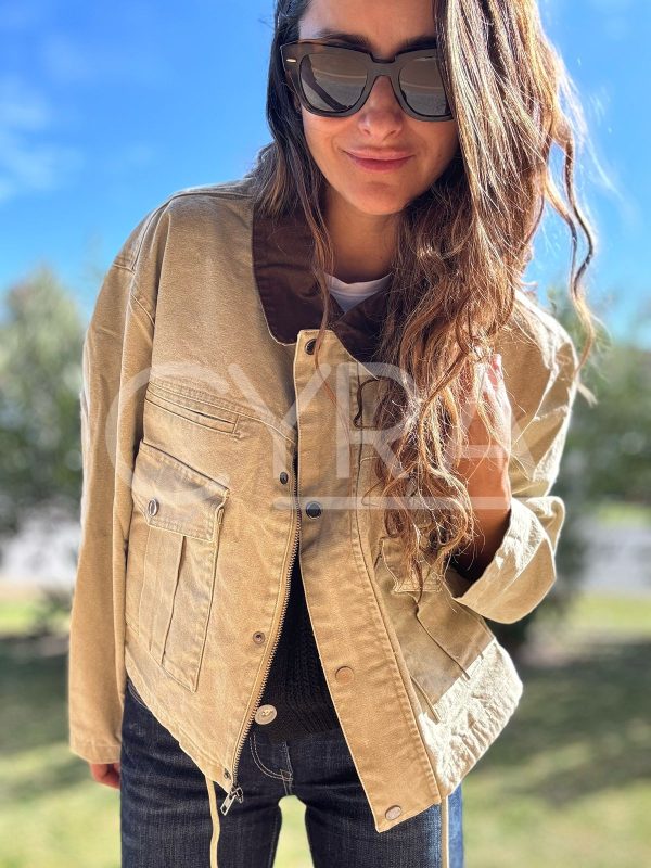 Chaqueta Aura beige - Imagen 7