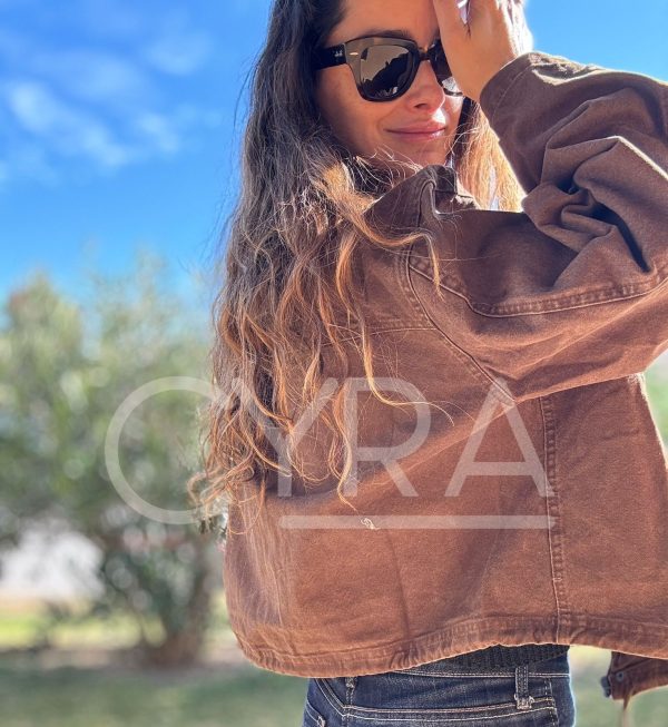 Chaqueta Aura café - Imagen 2