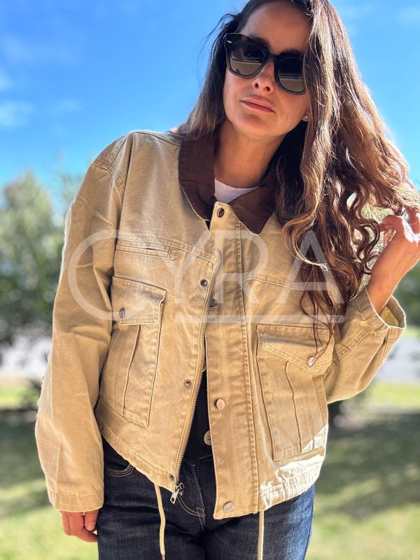 Chaqueta Aura beige - Imagen 5