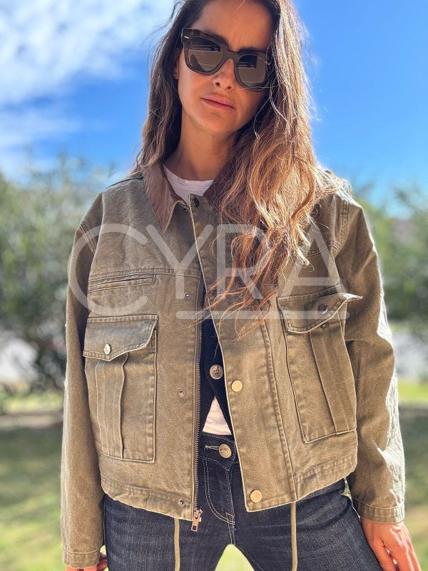 Chaqueta Aura verde - Imagen 5