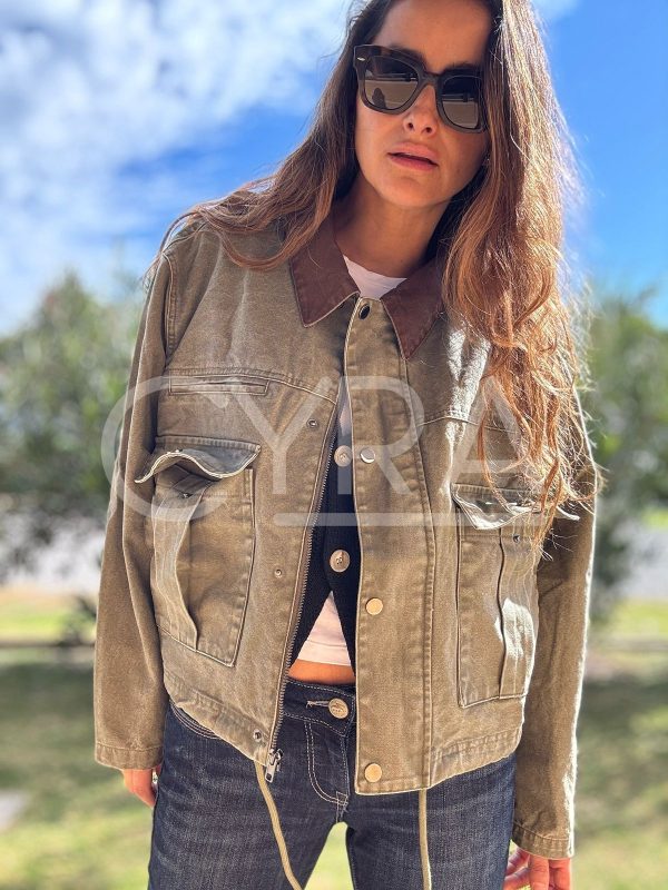 Chaqueta Aura verde - Imagen 9