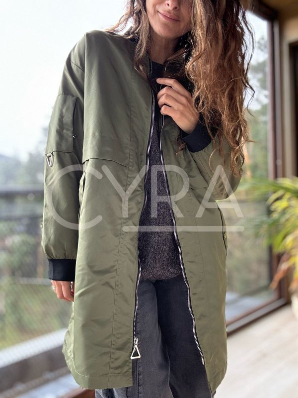 Impermeable Oportus verde - Imagen 2