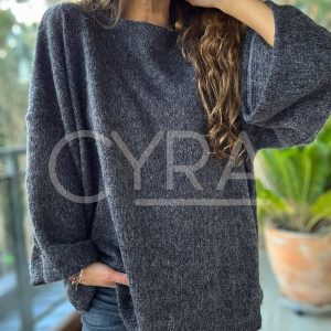 Chaleco Piera gris marengo - Colección CYRA